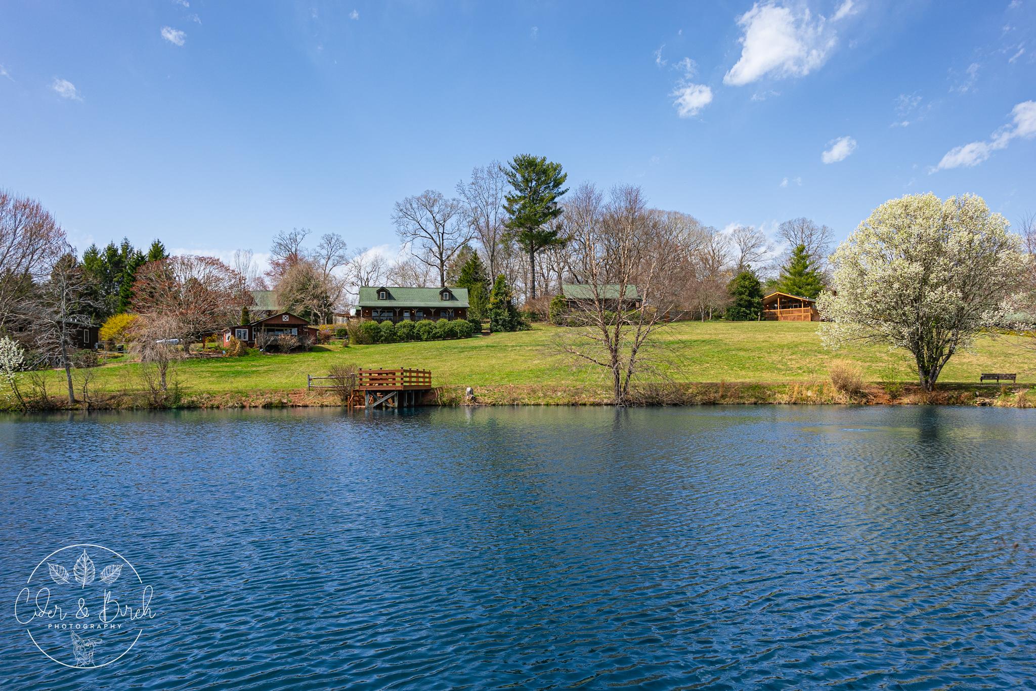Barkwells Pond in Spring - Cider &amp; Birch Photography
