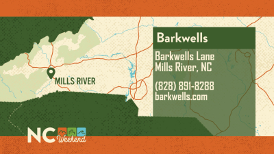 Barkwells Featured on PBS NC Weekend!
